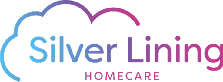 Logo of Clover Living Homecare with a purple clover design.